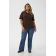 Kaffe Cart Tee Coffe Brown