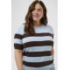 Kaffe Clizzy Striped PO Blue/Bown