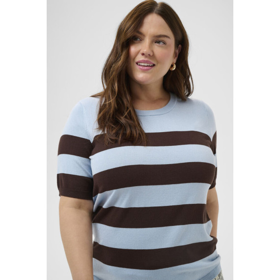 Kaffe Clizzy Striped PO Blue/Bown