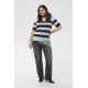 Kaffe Clizzy Striped PO Blue/Bown