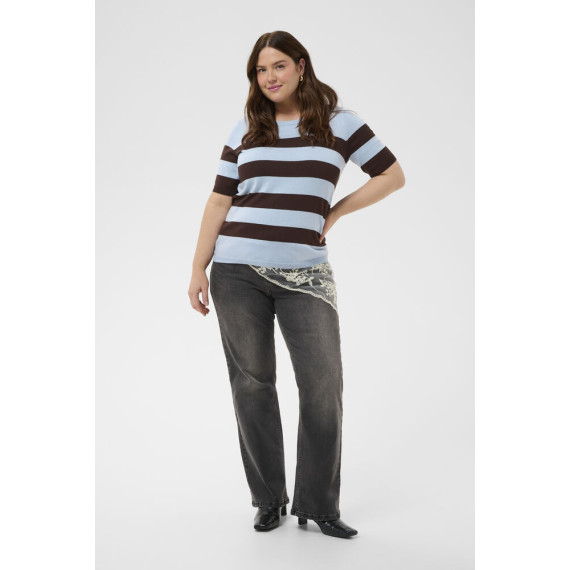 Kaffe Clizzy Striped PO Blue/Bown