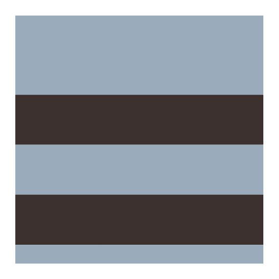 Kaffe Clizzy Striped PO Blue/Bown