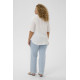 Kaffe Cmina Lace Blouse Chalk
