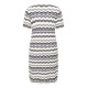 Kaffe Cania Knit Dress Chalk/Midnight