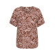 Kaffe Cami SS Blouse Henna/ Ballerina Paisley