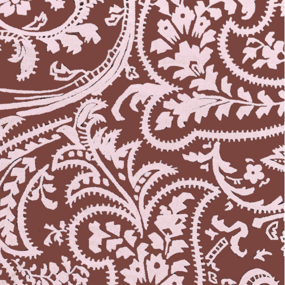 Kaffe Cami SS Blouse Henna/ Ballerina Paisley