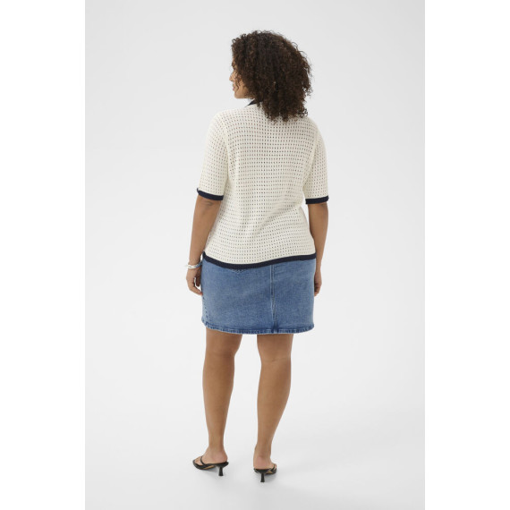 Kaffe Cbrianne Knit Cardigan Chalk