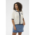 Kaffe Cbrianne Knit Cardigan Chalk