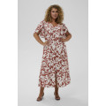Kaffe Cevia Dress Henna/Chalk Flower