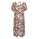 Kaffe Cevia Dress Henna/Chalk Flower