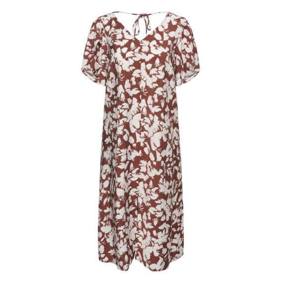Kaffe Cevia Dress Henna/Chalk Flower