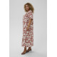 Kaffe Cevia Dress Henna/Chalk Flower
