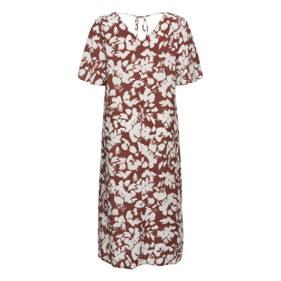 Kaffe Cevia Dress Henna/Chalk Flower