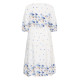 Kaffe Crosa Midi Dress Blue Tones