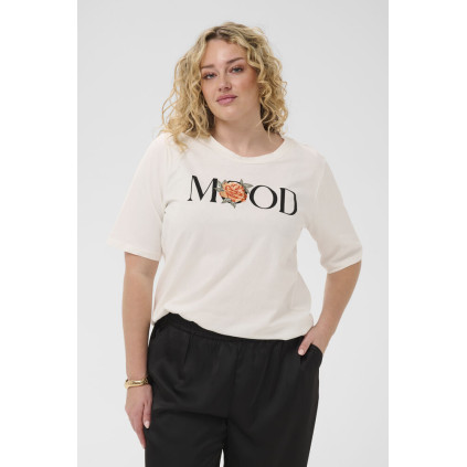 Kaffe Calma T-Shirt Chalk