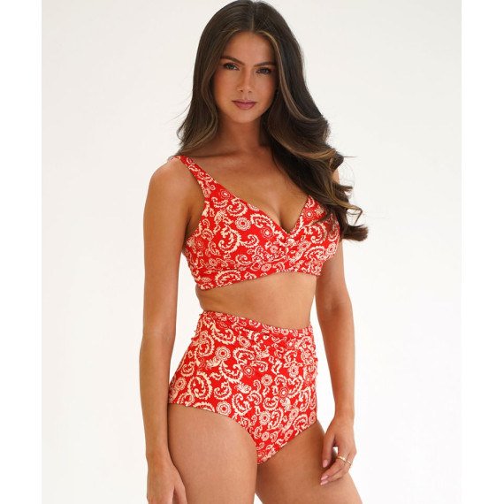 Moontide Wrap Top Imperial Fire DD/E