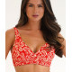 Moontide Wrap Top Imperial Fire F/G