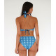 Moontide Halter Top Terrazza Blue