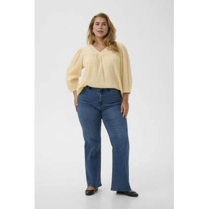 Kaffe Cflora Flared Full Length Jeans M.B.Denim