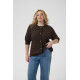 Kaffe Cciony Knit Cardigan Coffee Bean Mel