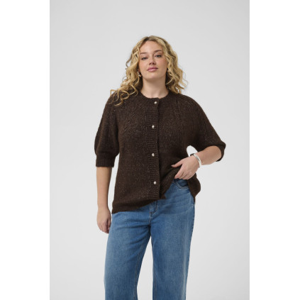 Kaffe Cciony Knit Cardigan Coffee Bean Mel