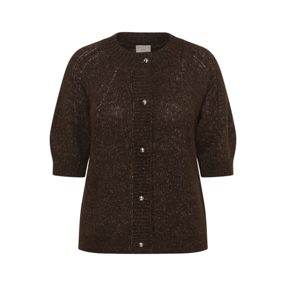 Kaffe Cciony Knit Cardigan Coffee Bean Mel