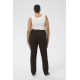Kaffe Cbree Straight Full Lenght Jeans Coffee Bean