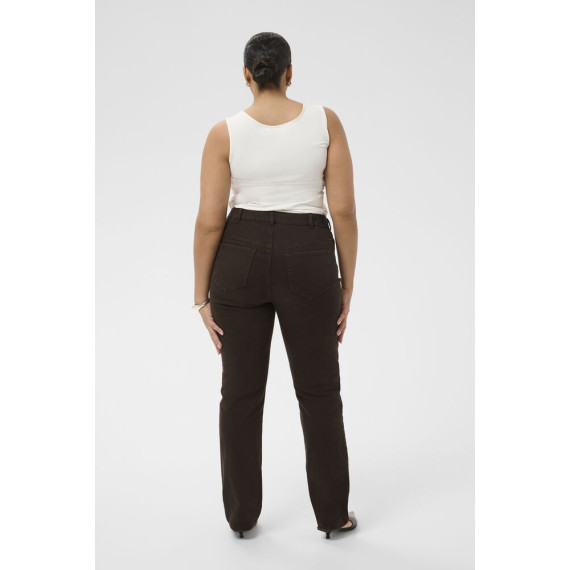 Kaffe Cbree Straight Full Lenght Jeans Coffee Bean
