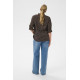 Kaffe Cditte Blouse Coffee Bean/Turtledove dots