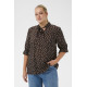 Kaffe Cditte Blouse Coffee Bean/Turtledove dots