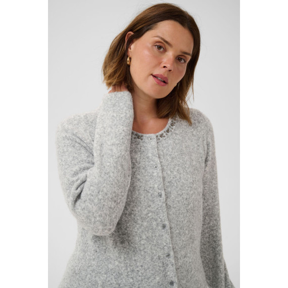 Kaffe Cselia Cardigan Grey Mel