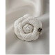 Dansk Copenhagen Tracey W Brooch Flower Cream