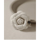 Dansk Copenhagen Tracey W Brooch Flower Cream