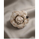 Dansk Copenhagen Tracey W Brooch Flower Sand