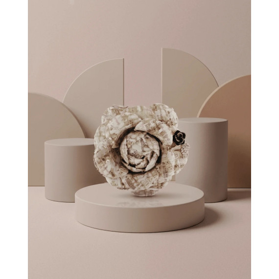 Dansk Copenhagen Tracey W Brooch Flower Sand