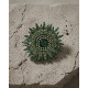 Dansk Copenhagen Tracey Colorful Brooch Green