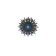 Dansk Copenhagen Tracey Colorful Brooch Blue