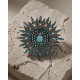 Dansk Copenhagen Tracey Colorful Brooch Blue