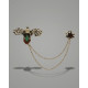 Dansk Copenhagen Tracey Bee W/Chain Brooch