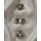 Dansk Copenhagen Tracey 3in1 Bow Pearl Brooch Set