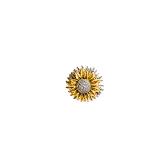 Dansk Copenhagen Tracey 3in1 bee & Flower Brooch Set