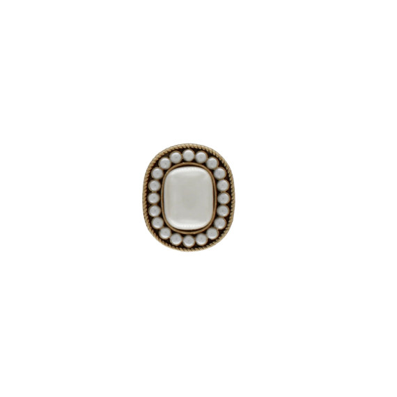 Dansk Copenhagen Tracey 3in1 Smooked Diamand & Pearl Brooch Set