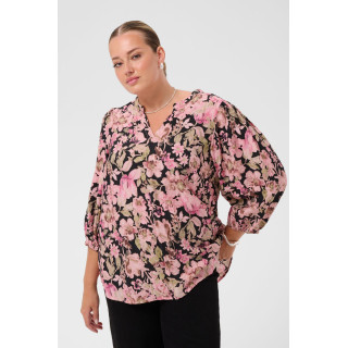Kaffe Csarina Blouse Pink Flower