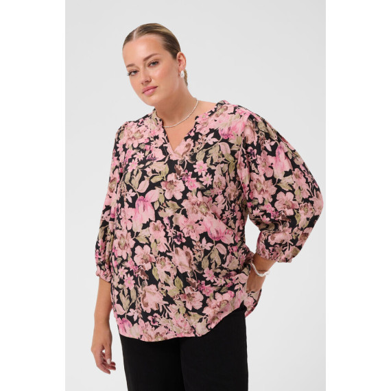 Kaffe Csarina Blouse Pink Flower