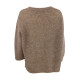 Bohème Pullover Loose B13323 Muskat
