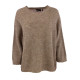 Bohème Pullover Loose B13323 Muskat