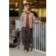 Bohème Pullover Loose B13323 Burnt Orange