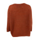 Bohème Pullover Loose B13323 Burnt Orange