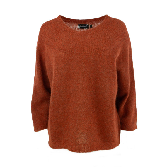 Bohème Pullover Loose B13323 Burnt Orange