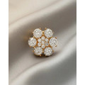 Dansk Copenhagen Ingunn Crystal Daisy button Cover
